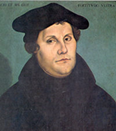 Lucas Cranach, Ritratto di Martin Lutero, 1529
